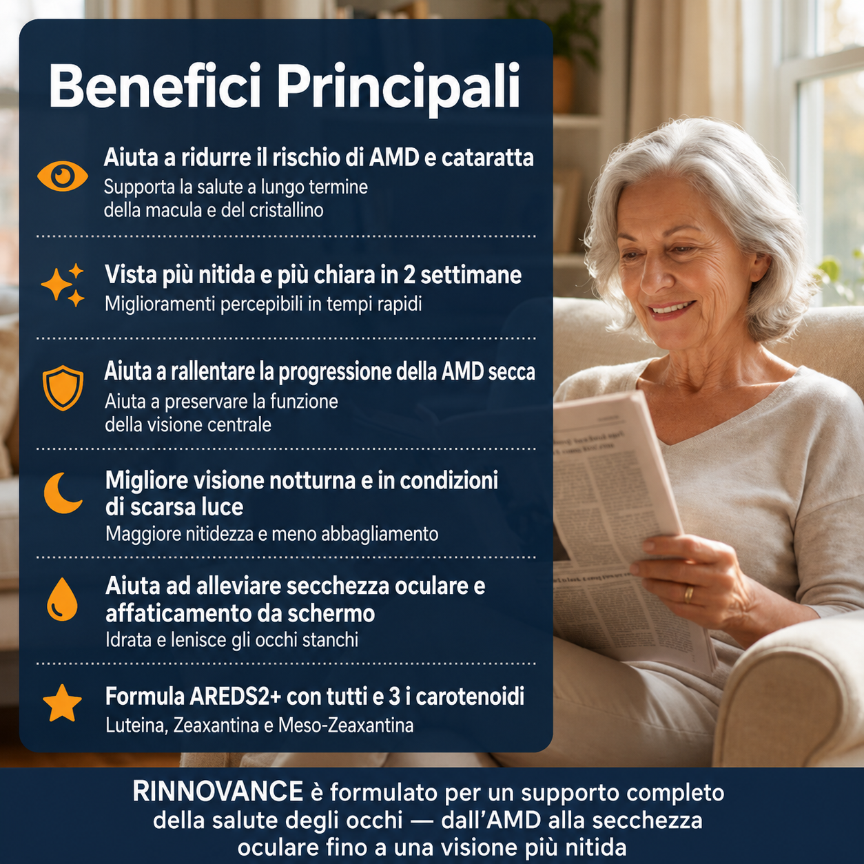 RINNOVANCE® Formula Avanzata 15 in 1 per gli occhi